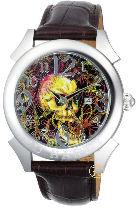 Ed Hardy Revolution Skull Men's Watch RE-SK