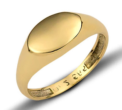 Χειροποίητο χρυσό δαχτυλίδι RN10619