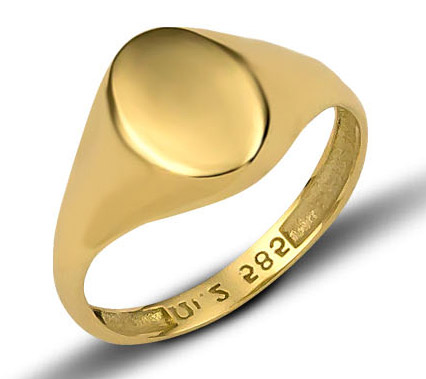 Χειροποίητο χρυσό δαχτυλίδι RN10819