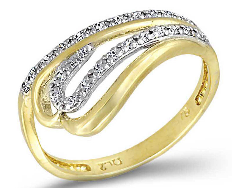 Χειροποίητο χρυσό δαχτυλίδι RN11001