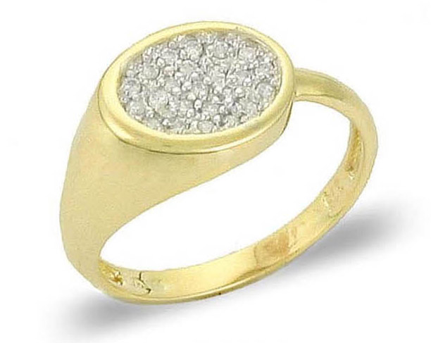 Χειροποίητο χρυσό δαχτυλίδι RN11233