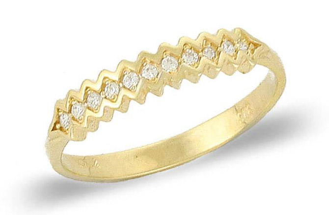 Χειροποίητο χρυσό δαχτυλίδι RN11400