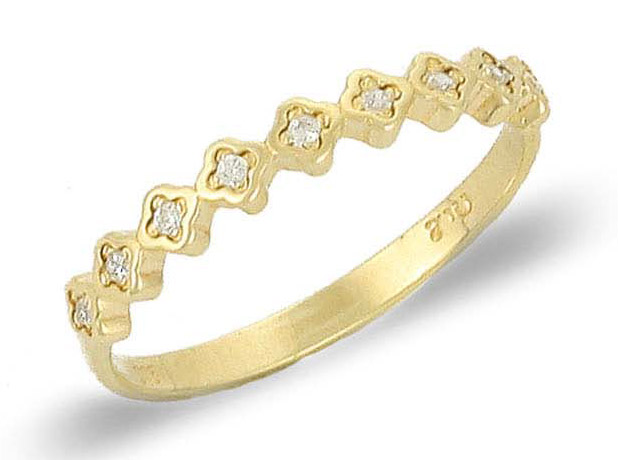 Χειροποίητο χρυσό δαχτυλίδι RN11407