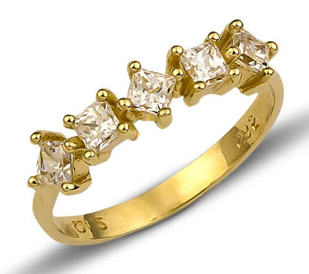 Χειροποίητο χρυσό δαχτυλίδι RN11409
