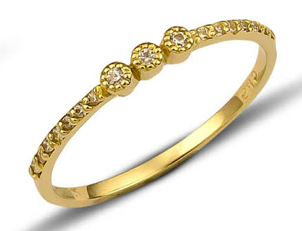 Χειροποίητο χρυσό δαχτυλίδι RN11414