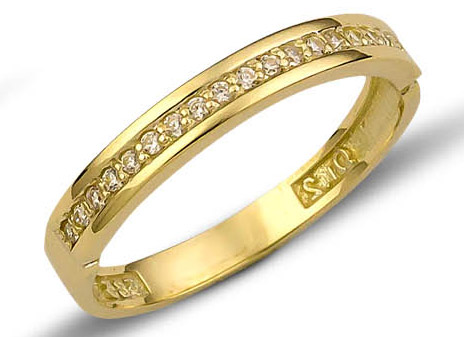 Χειροποίητο χρυσό δαχτυλίδι RN11415
