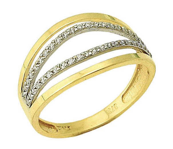 Χειροποίητο χρυσό δαχτυλίδι RN11902