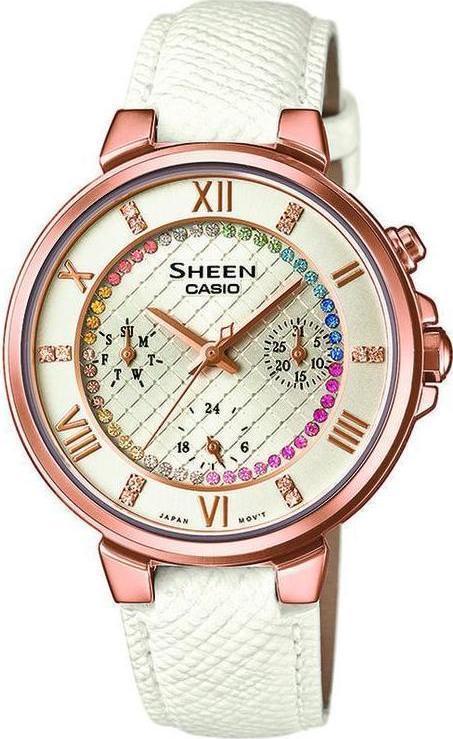 casio sheen rose gold