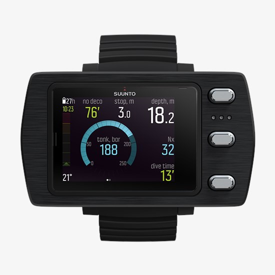 Suunto Eon Steel Black SS050558000 with Boot and USB