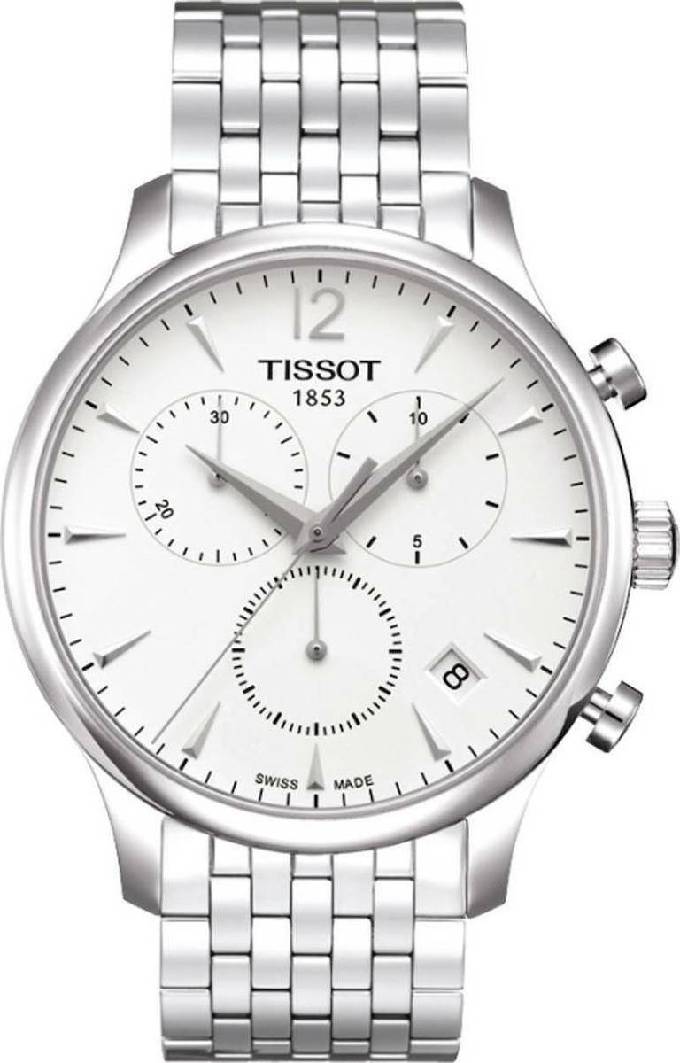 Tissot T063.617.11.037.00 T-classic Tradition Chronograph Stainless Steel Bracelet