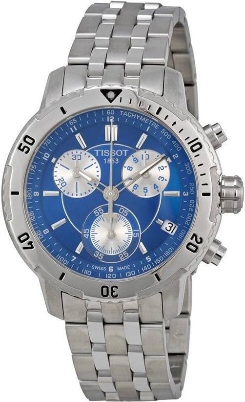 Tissot Mens Chronograph PRS200 Stainless Steel Bracelet T067.417.11.041.00