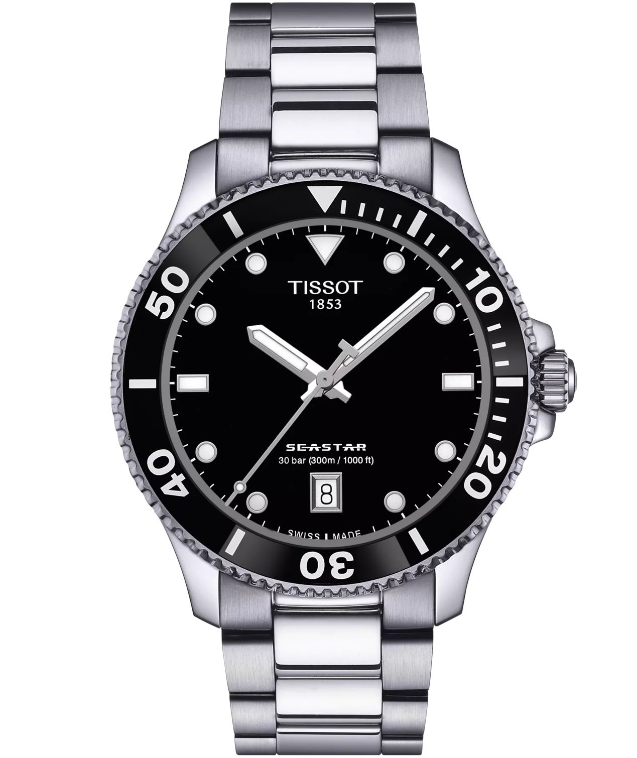 Tissot Seastar 1000 Silver Stainless Steel Bracelet T120.410.11.051.00
