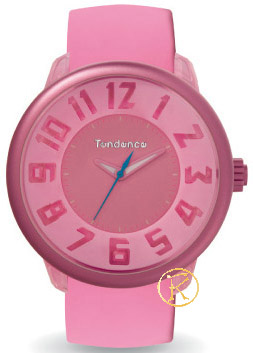 TENDENCE Fantasy Pink Rubber Strap TO630007