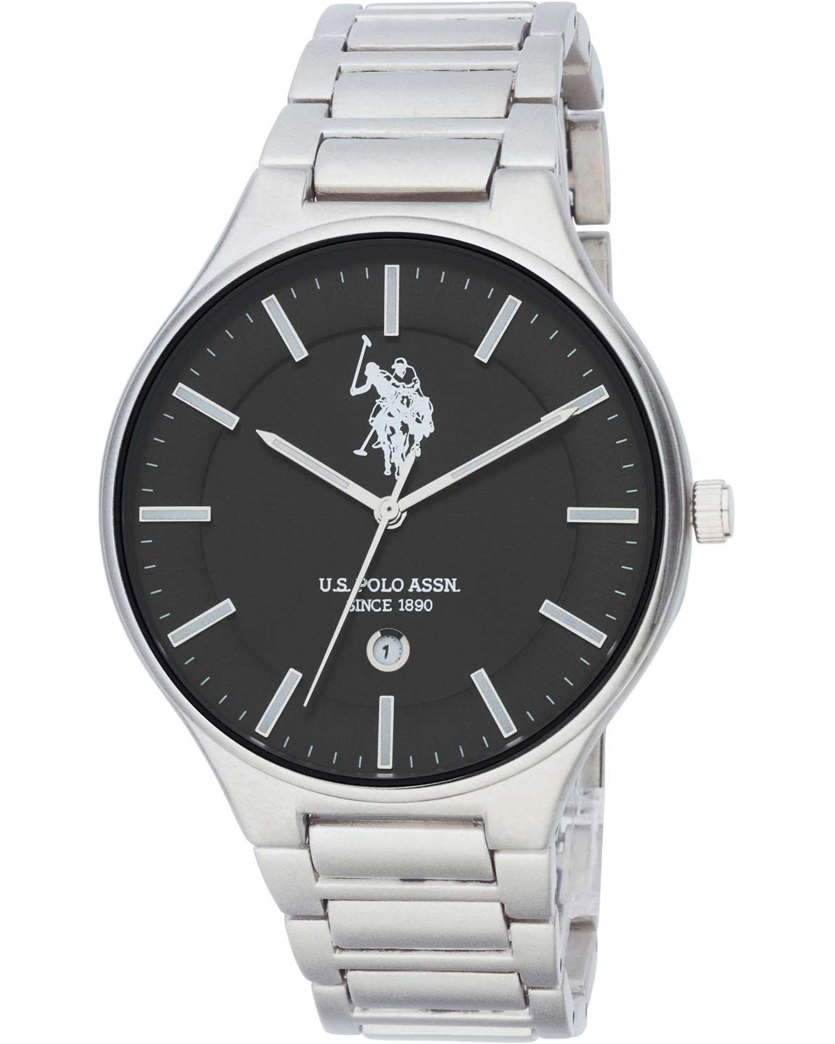 U.S. Polo Assn. Silver Stainless Steel Bracelet USP7180ST