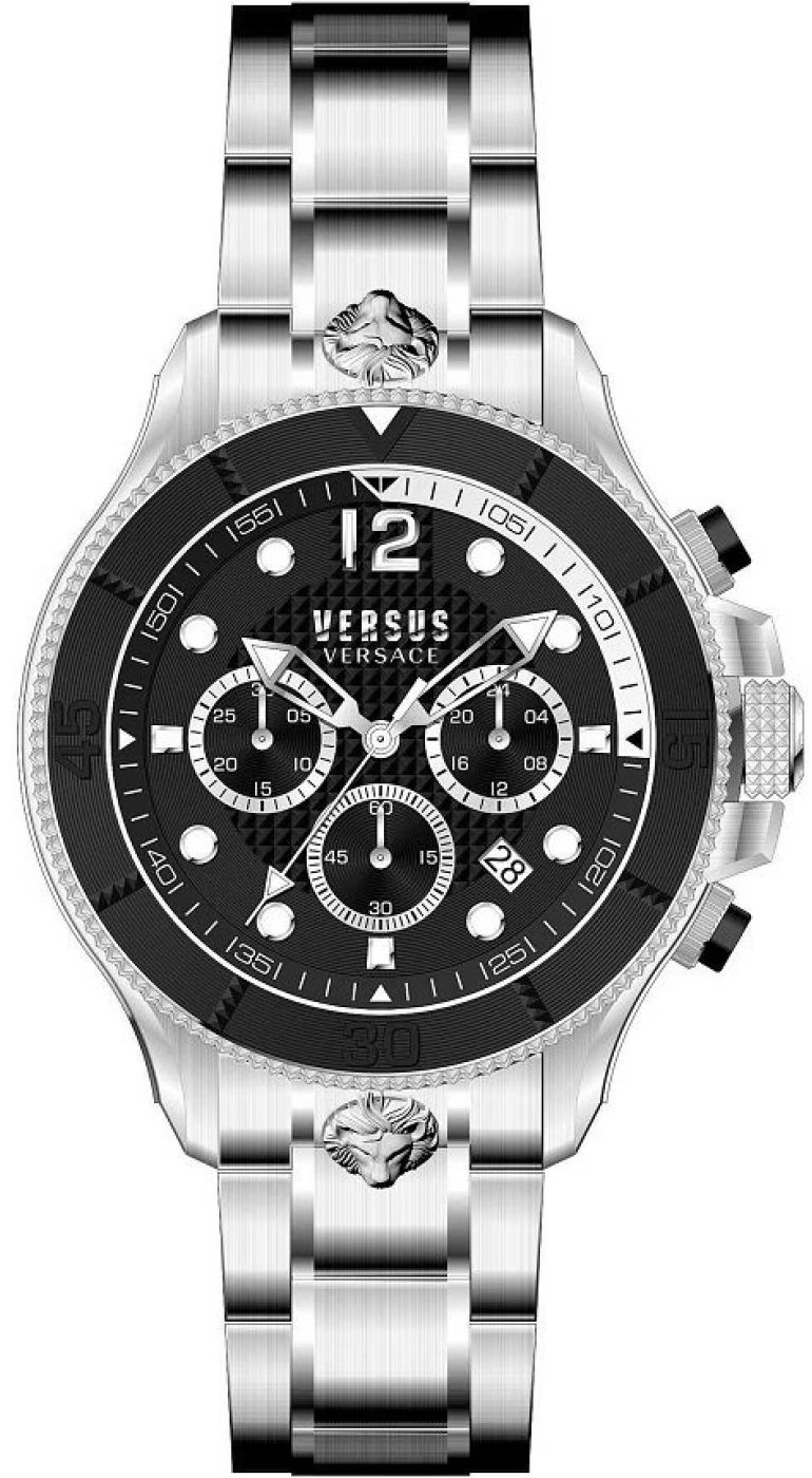 Versus by Versace Volta Chrono Black/Silver VSPVV0420