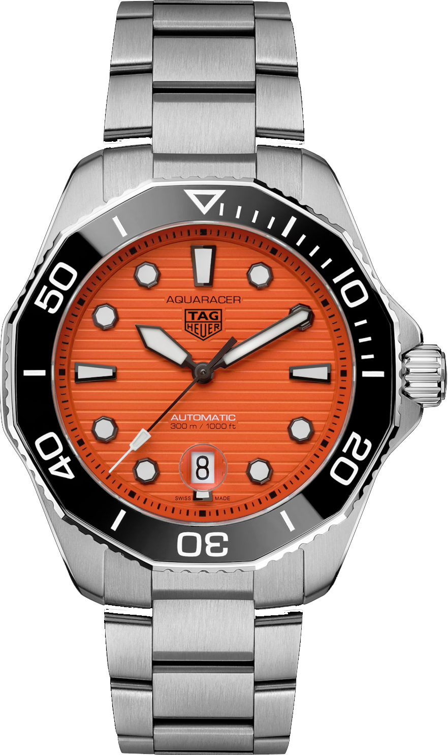 TAG Heuer Aquaracer Professional 300 Orange Diver WBP201F.BA0632