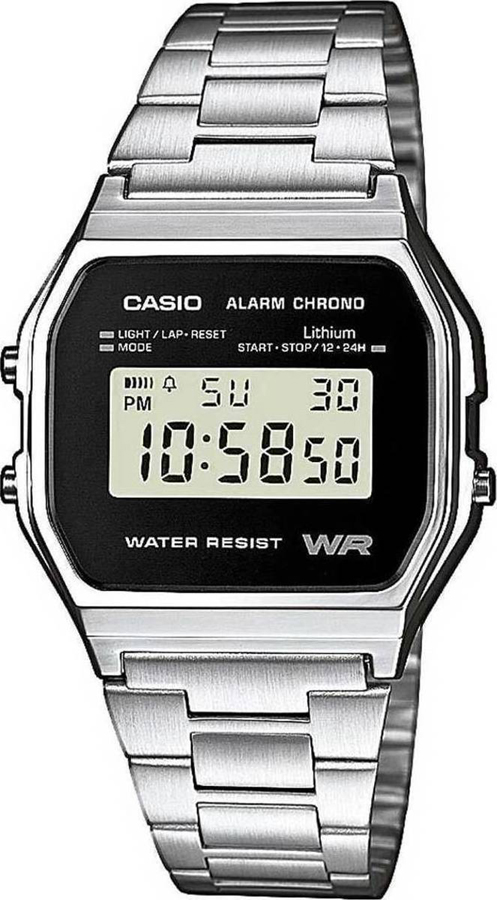CASIO Collection Stainless Steel A-158WEA-1EF