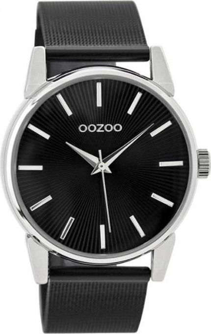 OOZOO Timepieces Black Metal Strap C9551