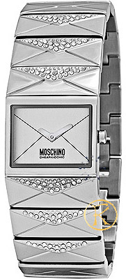 Moschino Time for SMS Crystal Stainless Steel Bracelet MW0165