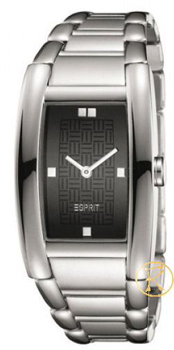 Esprit Flair Black Dial Stainless Steel Bracelet ES101042002