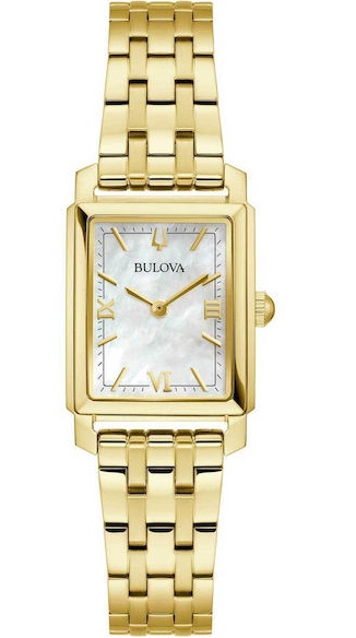 Bulova Sutton Gold Stainless Steel Bracelet 97L177