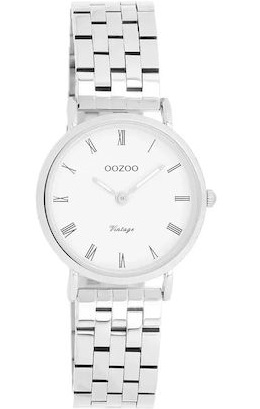 Oozoo Vintage Silver Stainless Steel Bracelet C20372