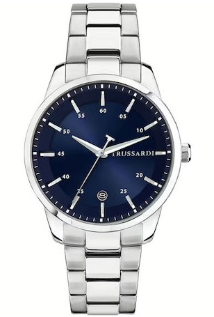 Trussardi T-Bridge Silver Stainless Steel Bracelet R2453171004