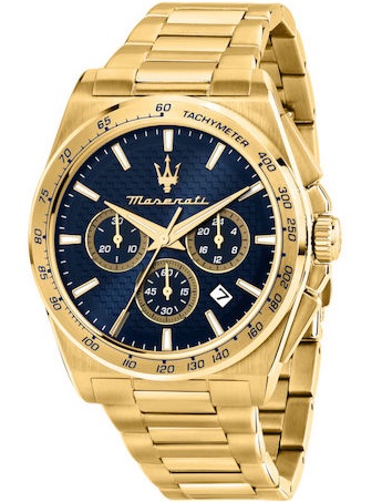 Maserati Velocita Gold Stainless Steel Bracelet R8873652002