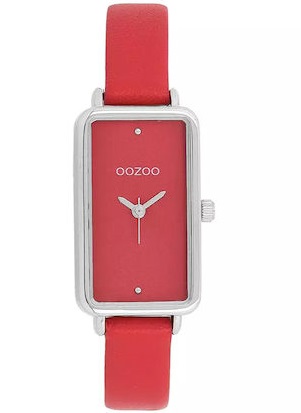Oozoo Timepieces  Red Leather Strap C11532