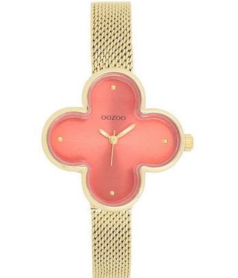 Oozoo Timepieces Gold Metallic Bracelet C11529