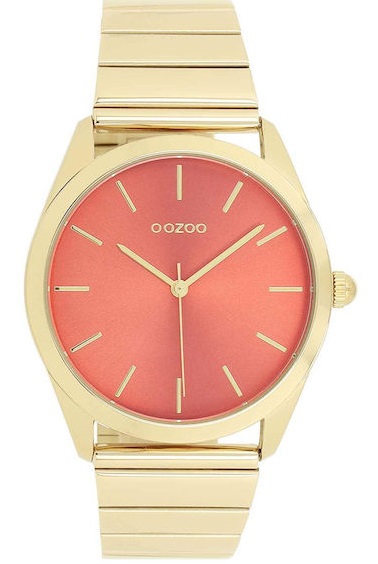 Oozoo Timepieces Gold Metallic Bracelet C11518