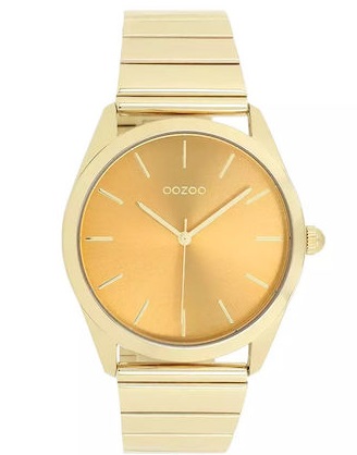 Oozoo Timepieces Gold Metallic Bracelet C11517