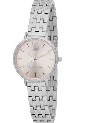 U.S. Polo Assn. Arya Silver Stainless Steel Bracelet USP8369ST
