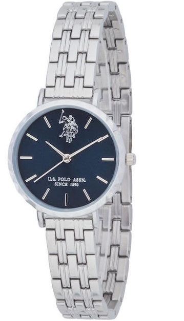 U.S. Polo Assn. Arya Silver Stainless Steel Bracelet USP8370BL