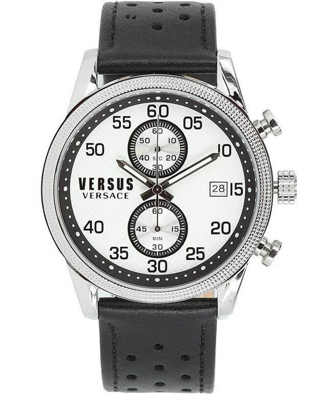 Versus Versace Shoreditch Black Leather Strap  S66060016