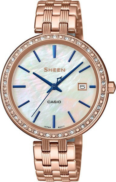 casio sheen rose gold