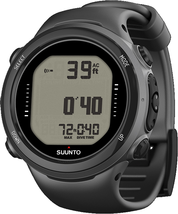 SUUNTO D4i Dive Computer Novo Black Rubber Strap SS020365000