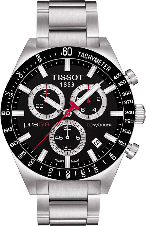 Tissot SPORT Chronograph PRS516 Stainless Steel Bracelet T044.417.21.051.00