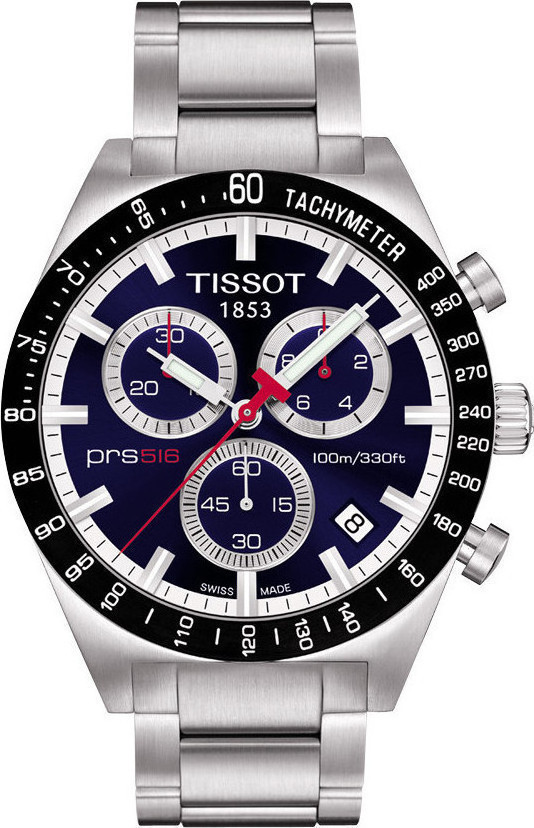 Tissot SPORT Chronograph PRS516 Stainless Steel Bracelet T044.417.21.041.00