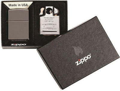 Zippo Αναπτήρας Black Ice & Pipe Insert 29789