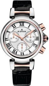 Edox LaPassion Chronograph Ladies Watch 10220-357RC-AR