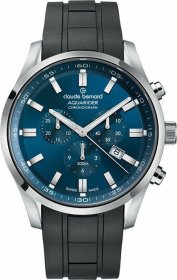 Claude Bernard Aquarider Chronograph  Mens Watch 10222-3CA-BUIN1