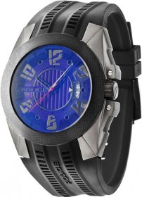 Police Radical Black Rubber Strap 14155JSUB-27P