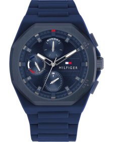 Tommy Hilfiger Troy Blue Silicone Strap 1792122