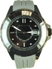 REBECCA Griffe Grey Rubber Strap AGRONN81