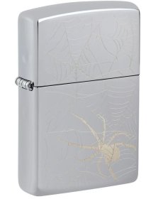 Zippo Spider Web Design 48767