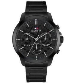 Tommy Hilfiger Henry Black Stainless Steel Bracelet 1710685