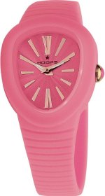 Hoops Shape Fuchsia Rubber Strap 2519L06