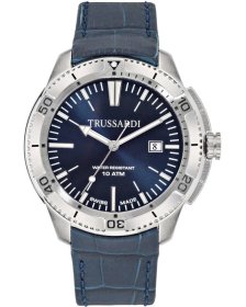 Trussardi Blue Leather Strap R2451101002