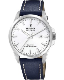 Festina Blue Leather Strap F20025/2